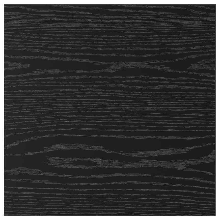 Wandplanken Zwart Eiken Hout 40 x 40 x 1.5 cm Stapelbaar