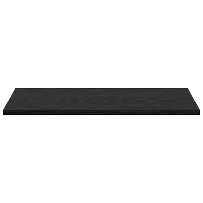 Wandplanken Zwart Eiken MDF 60 x 30 x 1.5 cm Rechthoekig