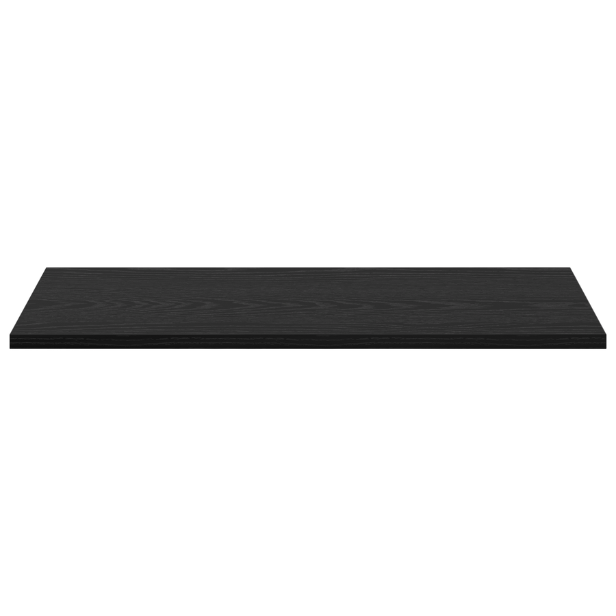 Wandplanken Zwart Eiken MDF 60 x 30 x 1.5 cm Rechthoekig