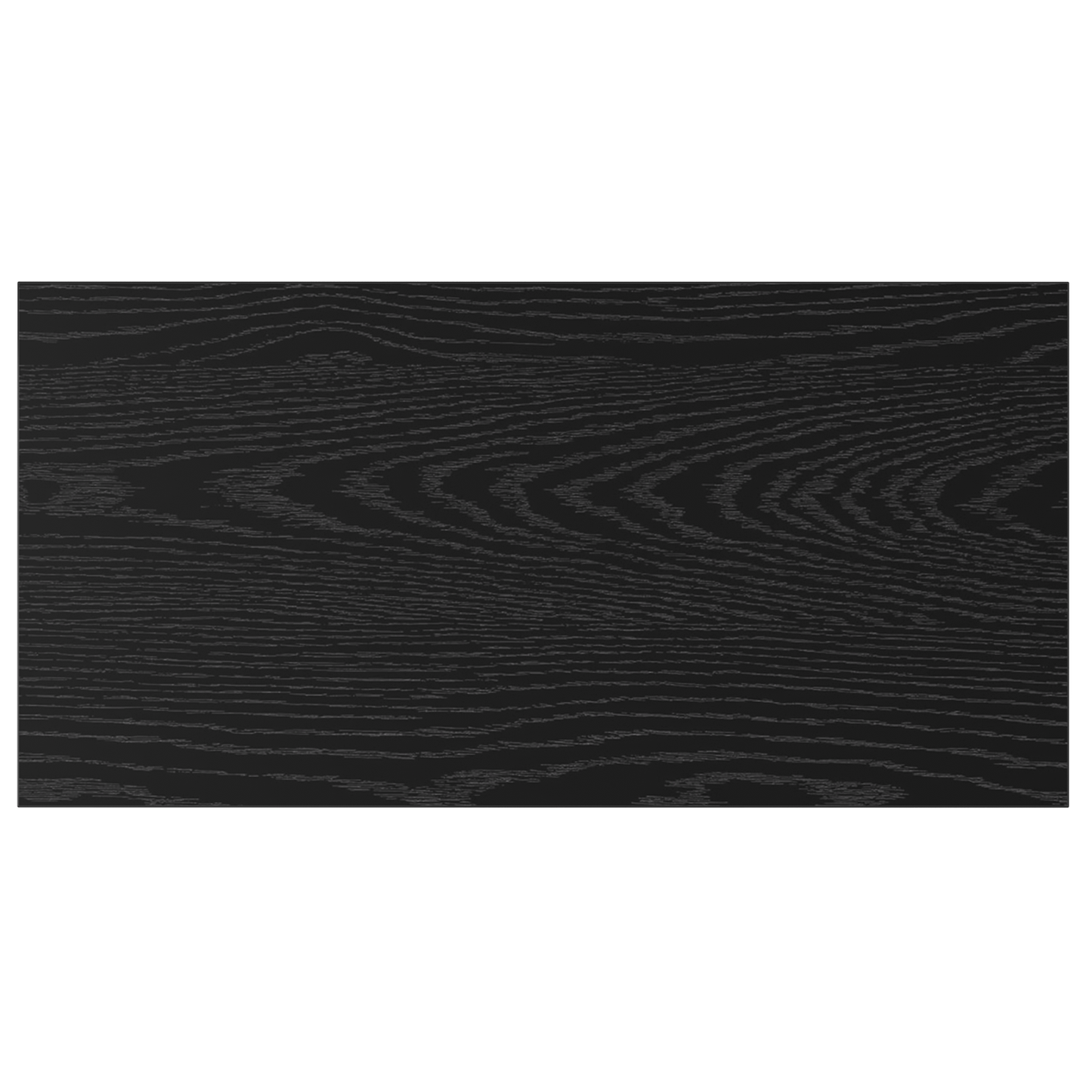 Wandplanken Zwart Eiken MDF 60 x 30 x 1.5 cm Rechthoekig