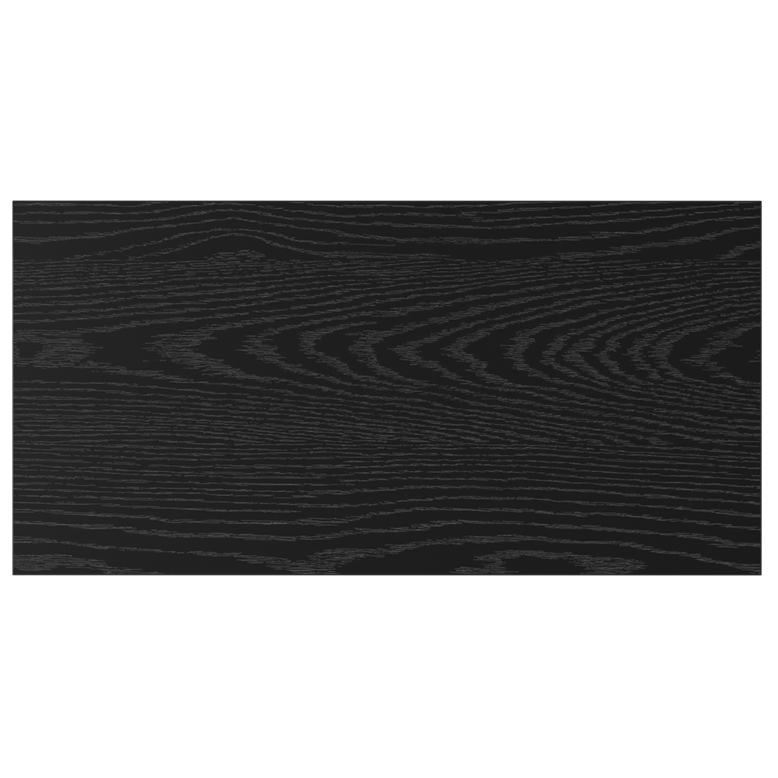 Wandplanken Zwart Eiken MDF 60 x 30 x 1.5 cm Rechthoekig