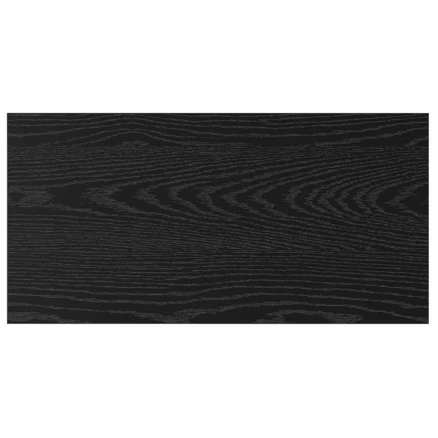 Wandplanken Zwart Eiken MDF 60 x 30 x 1.5 cm Rechthoekig