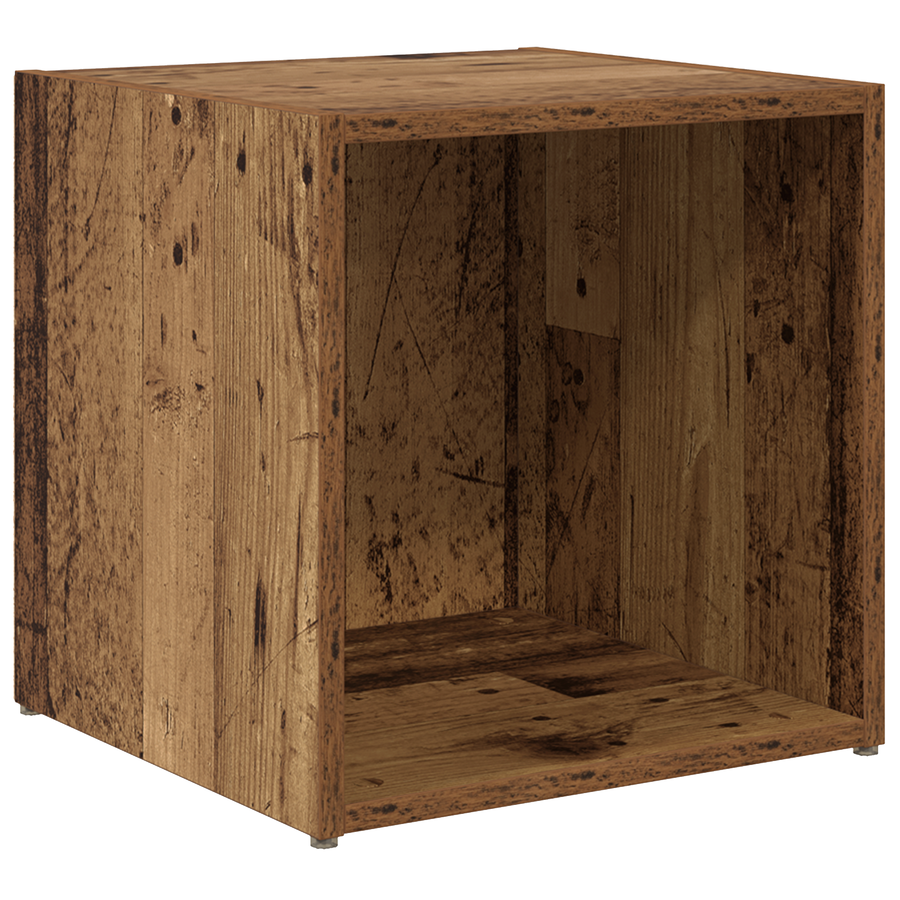 TV-kasten 4 stuks Oud hout 37x35x37 cm Houtwerk