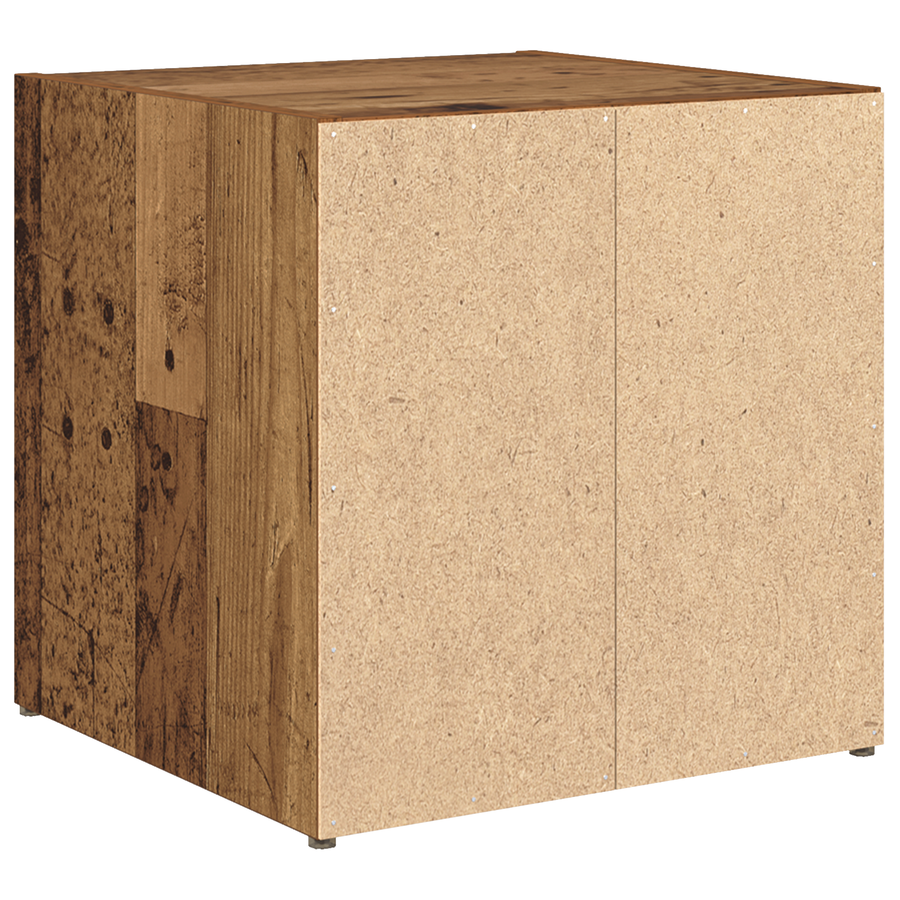 TV-kasten 4 stuks Oud hout 37x35x37 cm Houtwerk