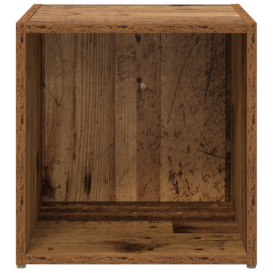TV-kasten 4 stuks Oud hout 37x35x37 cm Houtwerk