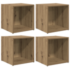 TV Cabinet Set 4 pcs Artisan Oak 37 x 35 x 37.5 cm Engineered Wood