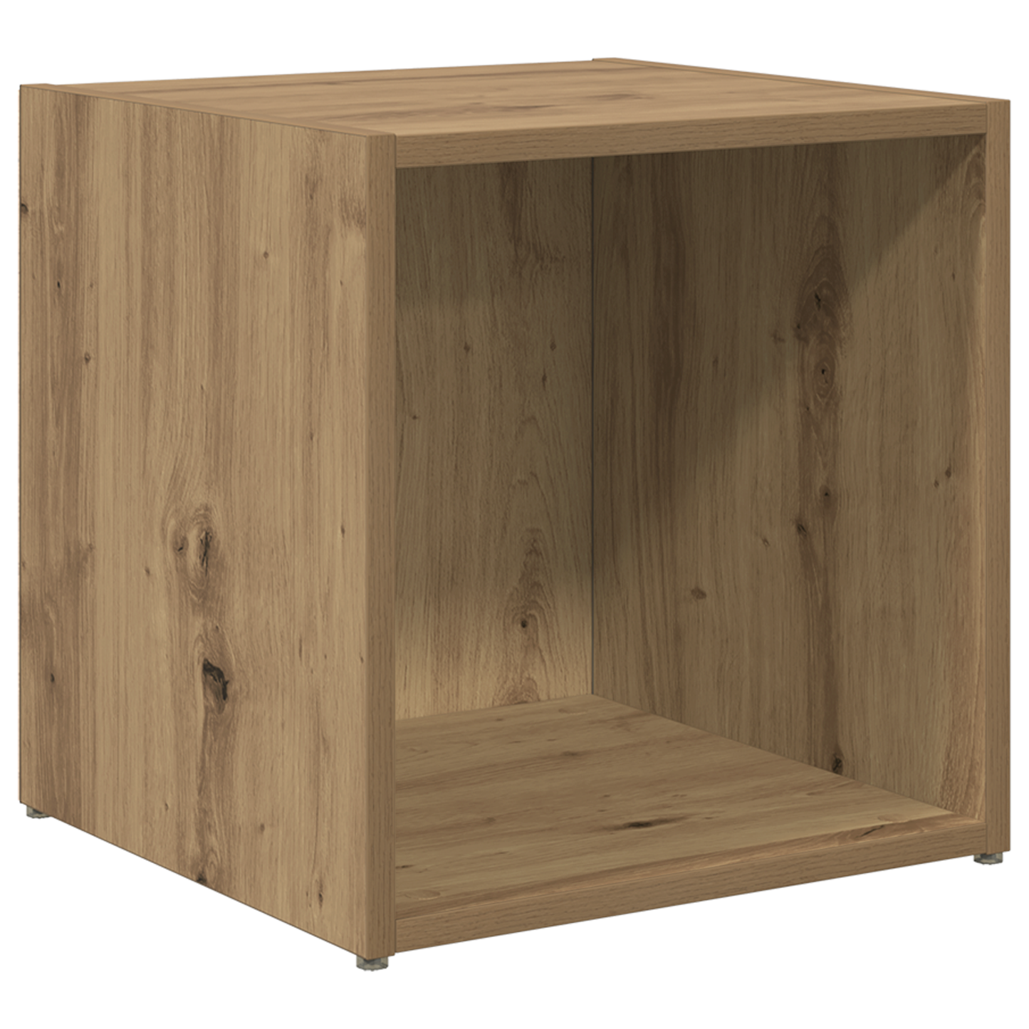 TV Kasten 4 stuks Massief Eiken 37x35x37 cm Bewerkt Hout