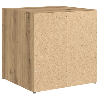 TV Kasten 4 stuks Massief Eiken 37x35x37 cm Bewerkt Hout