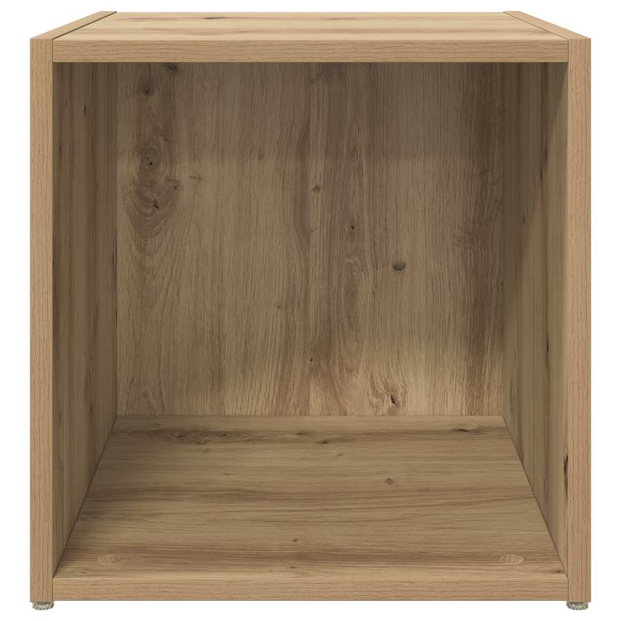 TV Kasten 4 stuks Massief Eiken 37x35x37 cm Bewerkt Hout