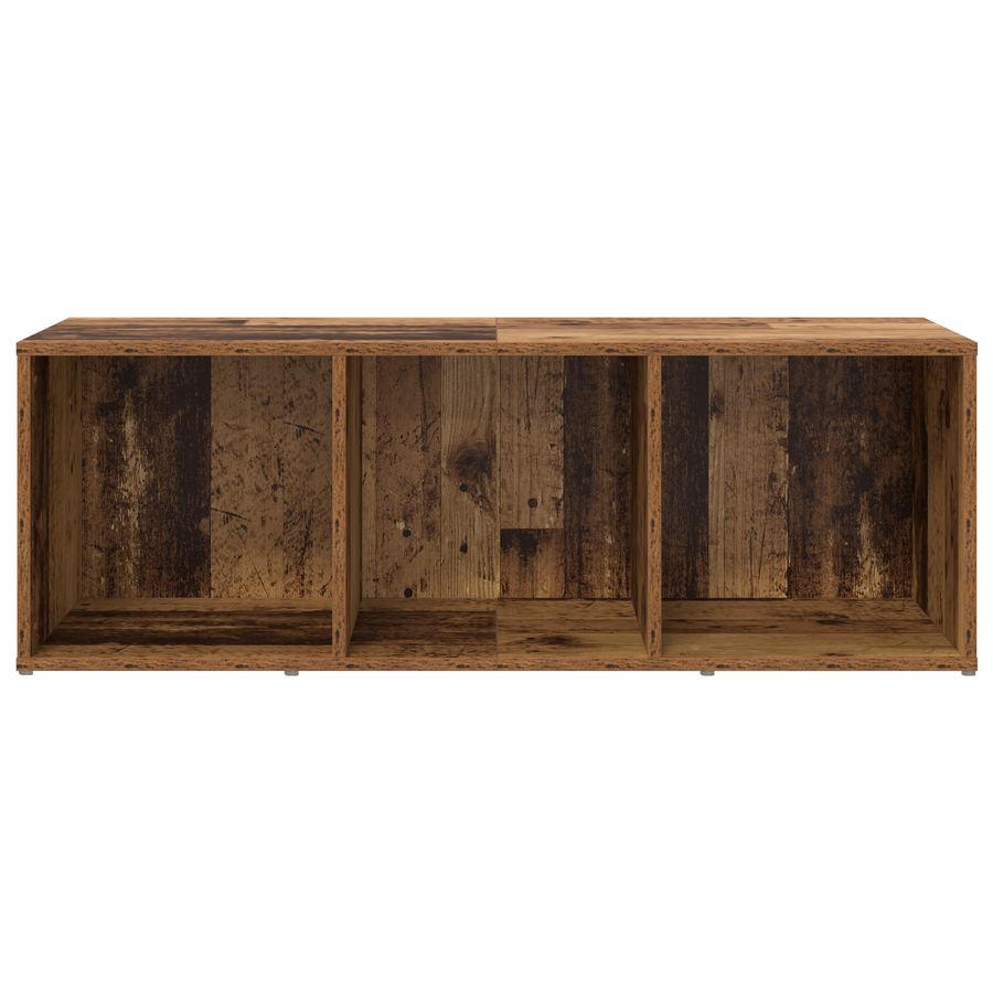 TV-kast met opslag Oud hout Bewerkt hout
