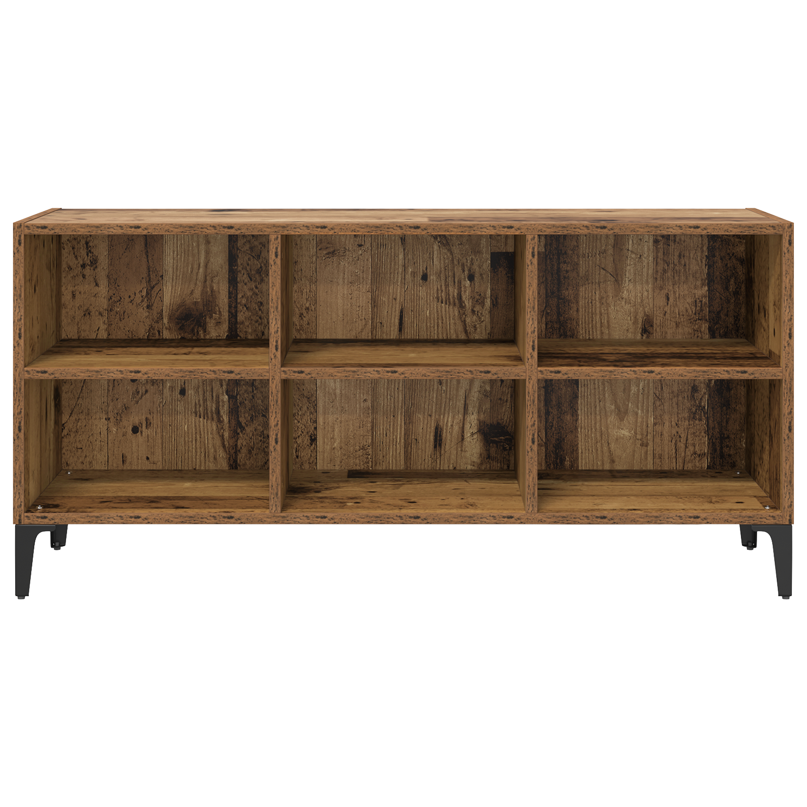 Oude Houten TV Stand Oude Hout Gefabriceerd hout, Metaal