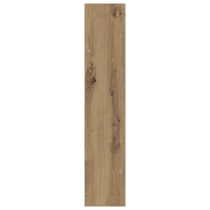 Wand Schoenenkasten met plank Anders met opslag 2 pcs artisanaal eikenkleurig