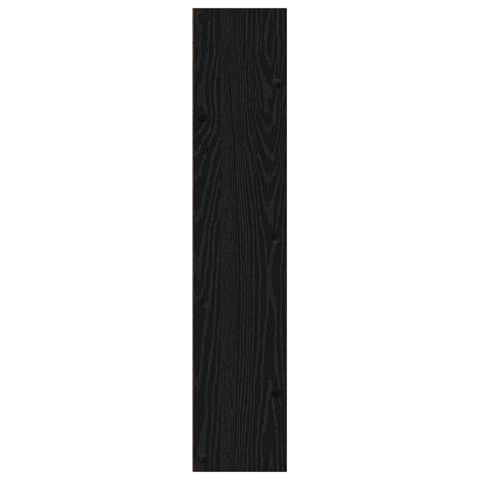 Wand Schoenenkasten met plank Anders 2 pcs Zwart eiken 60 x 18 x 60 cm