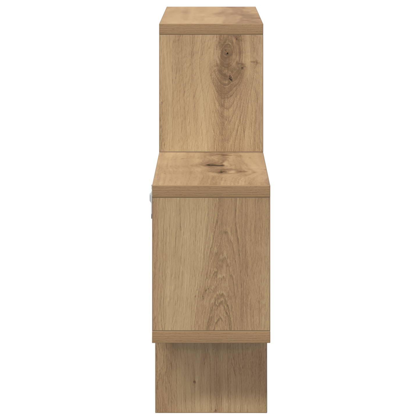 Wandplank Ambachtelijk eiken 82 x 15 x 51 cm Bewerkt hout