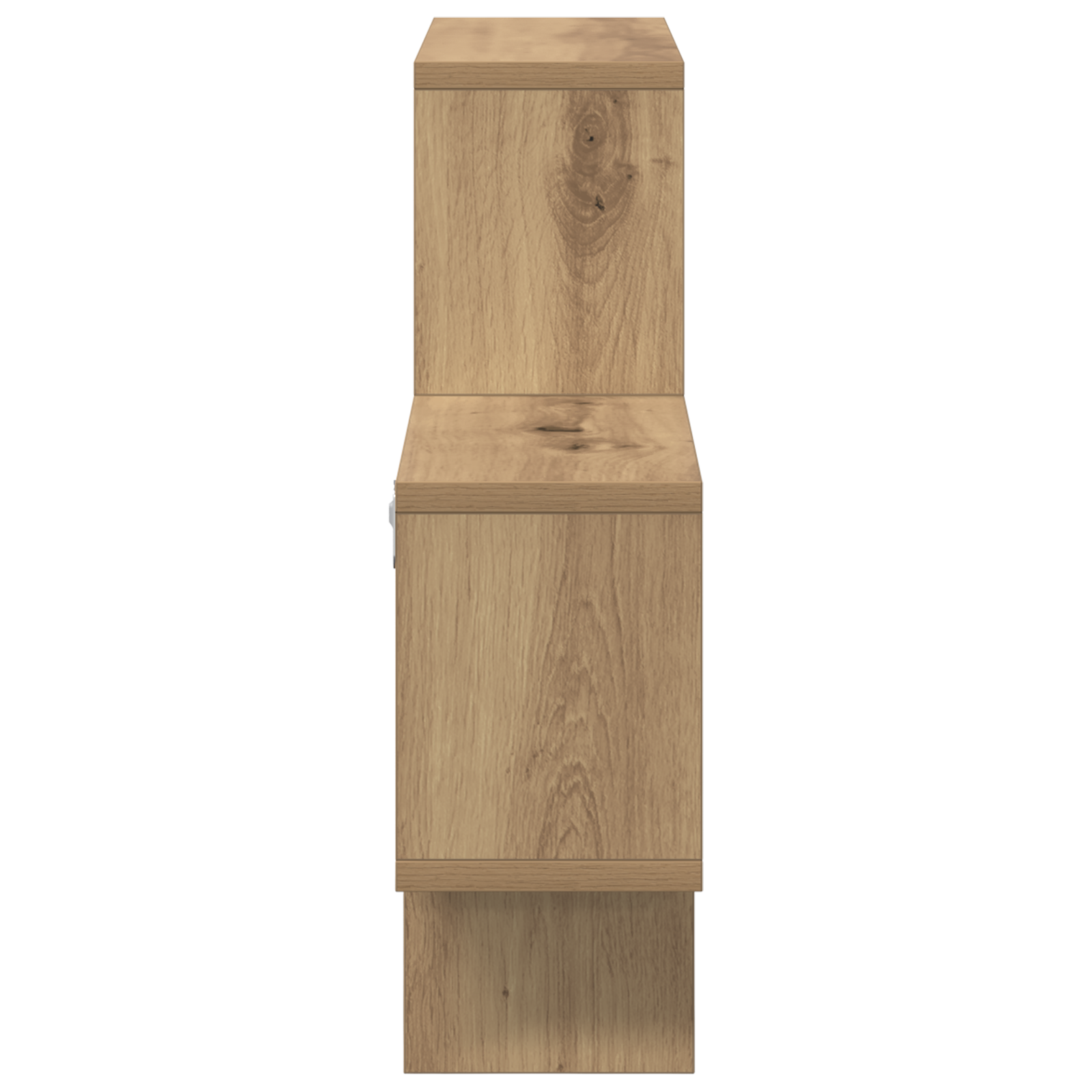 Wandplank Ambachtelijk eiken 82 x 15 x 51 cm Bewerkt hout