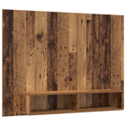 Tv-meubel 120x23.5x90 cm bewerkt hout bruin