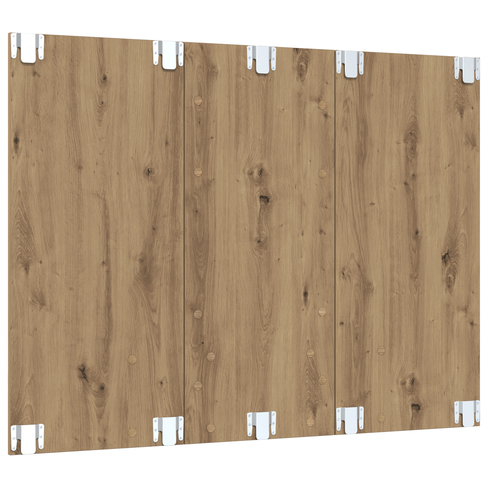 Wand TV Kast Ambachtelijk eiken 120 x 23.5 x 90 cm Bewerkt hout