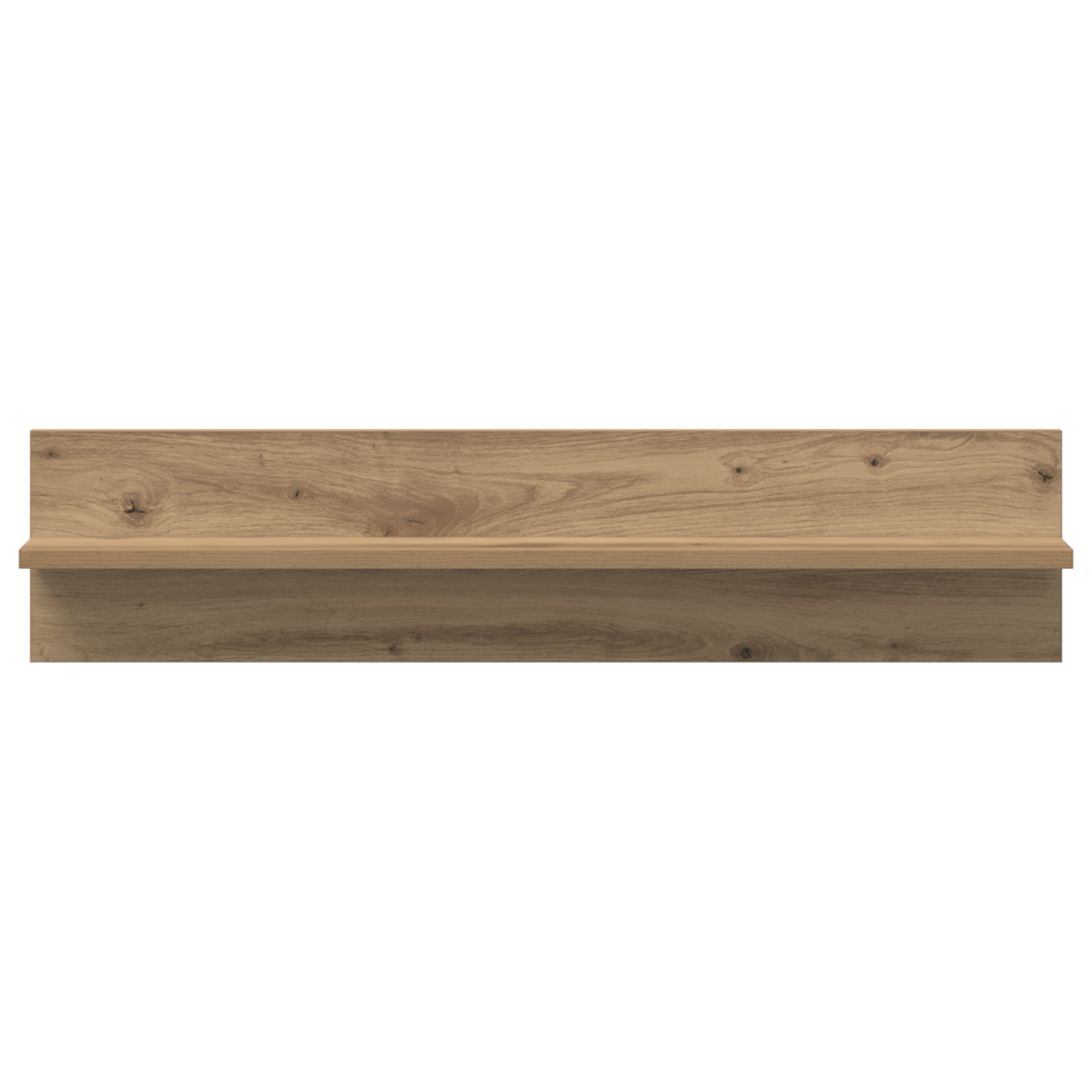Wandplanken 2 pcs Ambachtelijk eiken 80 x 11.5 x 18 cm