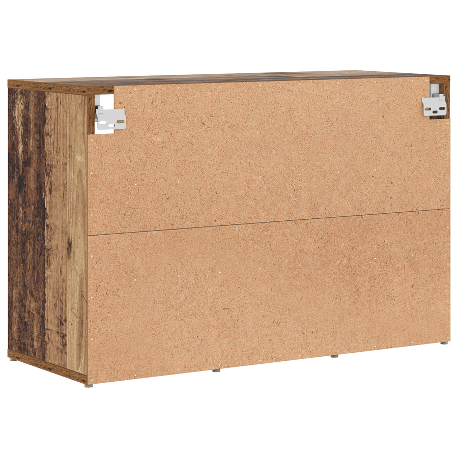 Schoenenkast met plank Oude hout 52.5 x 30 x 50 cm Bewerkt hout
