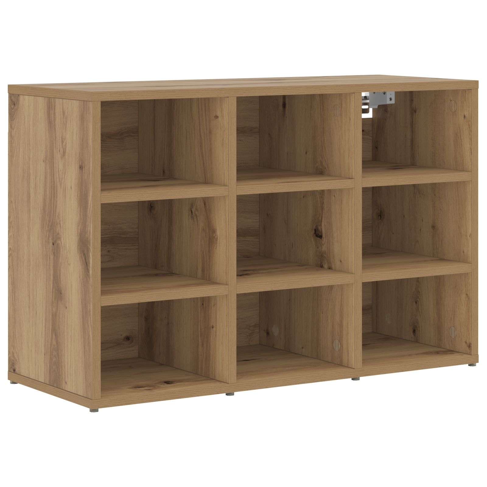 Schoenenkast Ambachtelijk eiken 52.5 x 30 x 50 cm Bewerkt hout