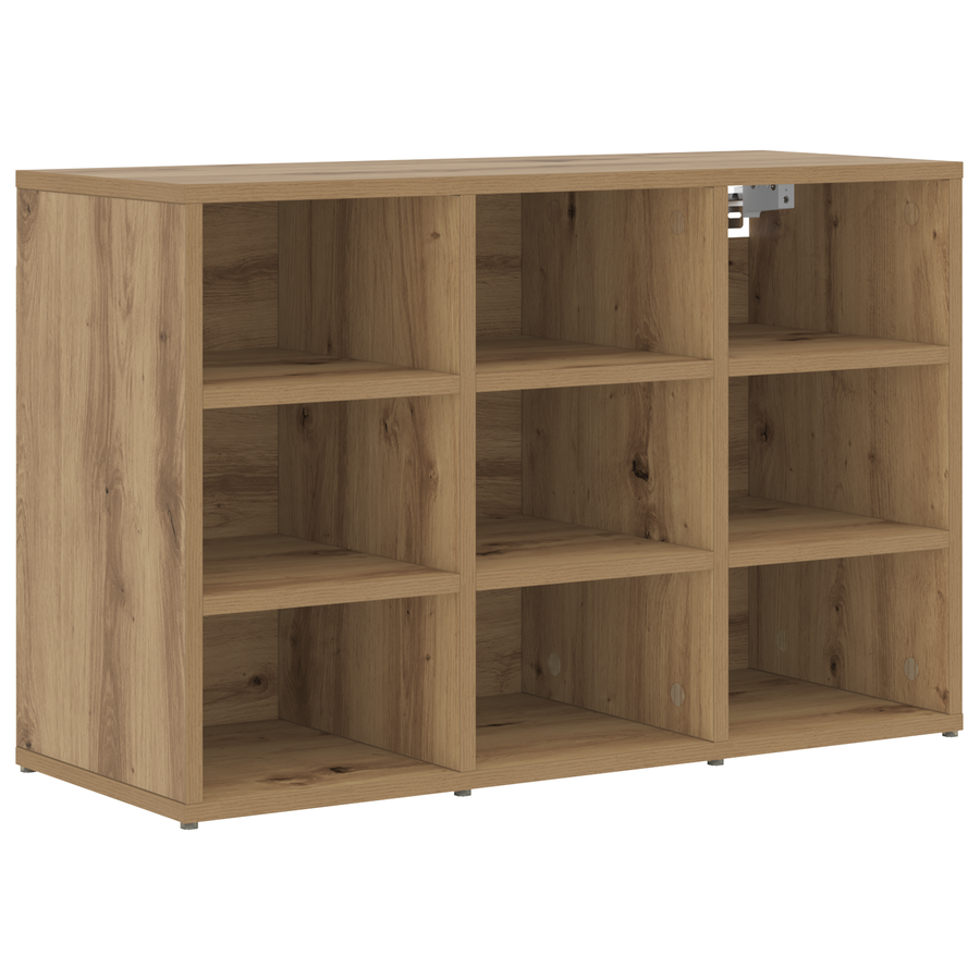 Schoenenkast Ambachtelijk eiken 52.5 x 30 x 50 cm Bewerkt hout