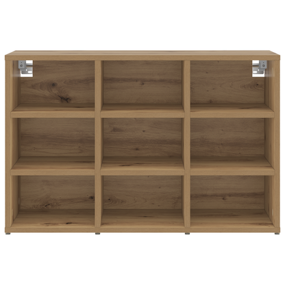 Schoenenkast Ambachtelijk eiken 52.5 x 30 x 50 cm Bewerkt hout