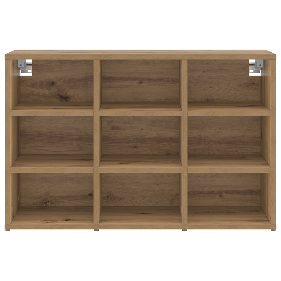 Schoenenkast Ambachtelijk eiken 52.5 x 30 x 50 cm Bewerkt hout