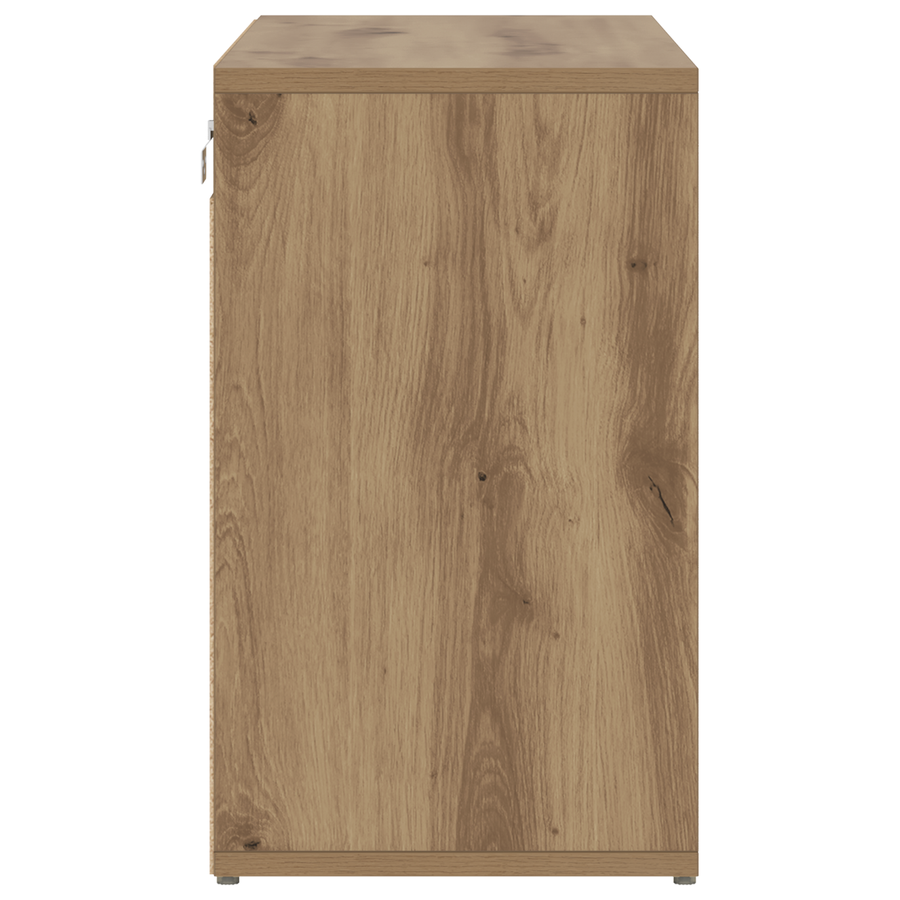 Schoenenkast Ambachtelijk eiken 52.5 x 30 x 50 cm Bewerkt hout