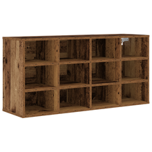 Schoenenkast met plank Oude hout 52.5 x 30 x 50 cm Bewerkt hout