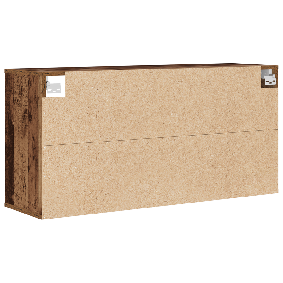Schoenenkast met plank Oude hout 52.5 x 30 x 50 cm Bewerkt hout