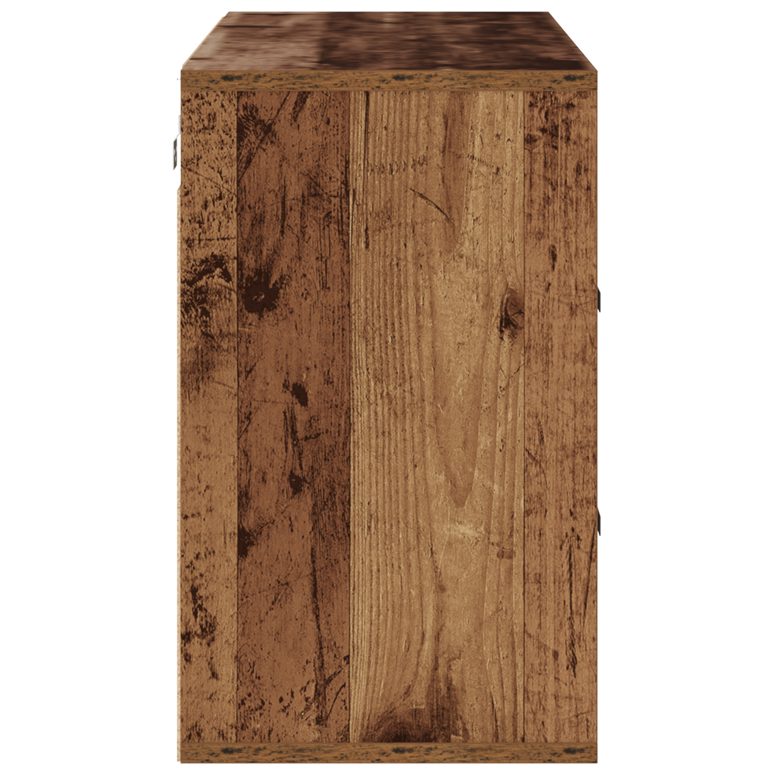 Schoenenkast met plank Oude hout 52.5 x 30 x 50 cm Bewerkt hout