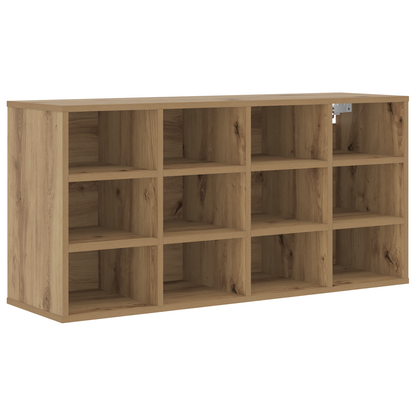 Schoenenkast Ambachtelijk eiken 103 x 30 x 51 cm Bewerkt hout