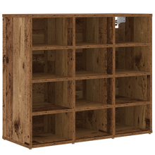 Schoenenkast met plank Oude hout 52.5 x 30 x 50 cm Bewerkt hout