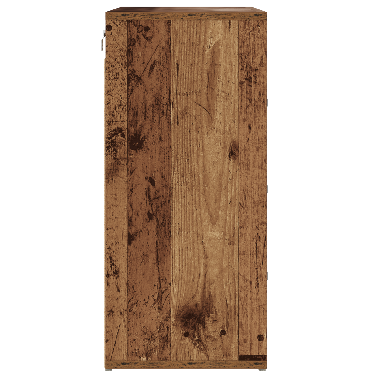 Schoenenkast met plank Oude hout 52.5 x 30 x 50 cm Bewerkt hout
