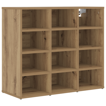 Schoenenkast Ambachtelijk eiken 52.5 x 30 x 50 cm Bewerkt hout