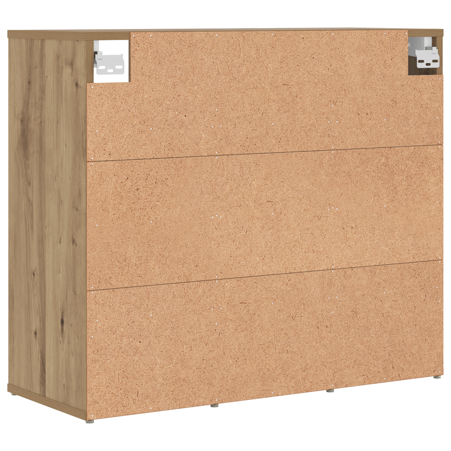 Schoenenkast Ambachtelijk eiken 52.5 x 30 x 50 cm Bewerkt hout