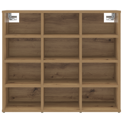 Schoenenkast Ambachtelijk eiken 52.5 x 30 x 50 cm Bewerkt hout