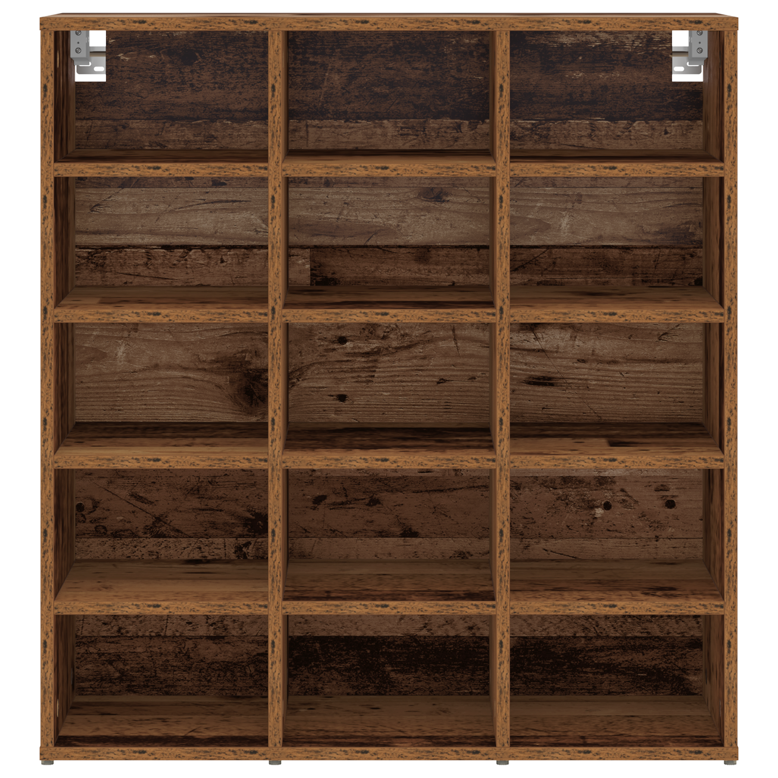 Schoenenkast met plank Oude hout 52.5 x 30 x 50 cm Bewerkt hout