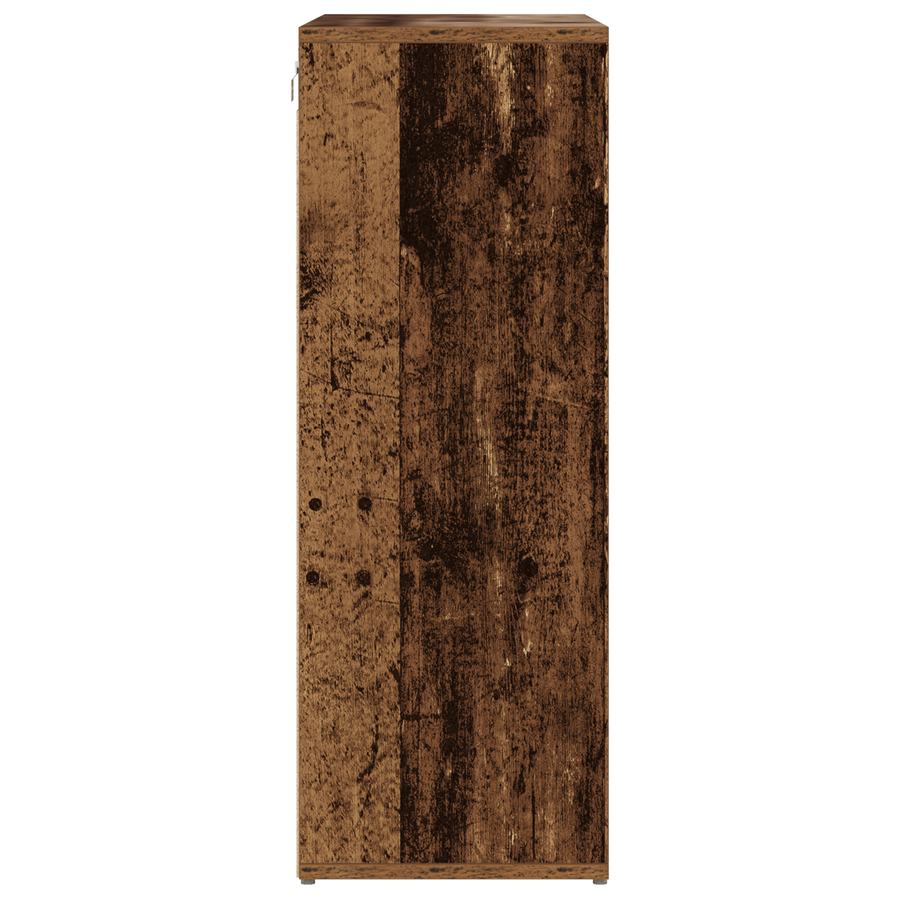 Schoenenkast met plank Oude hout 52.5 x 30 x 50 cm Bewerkt hout