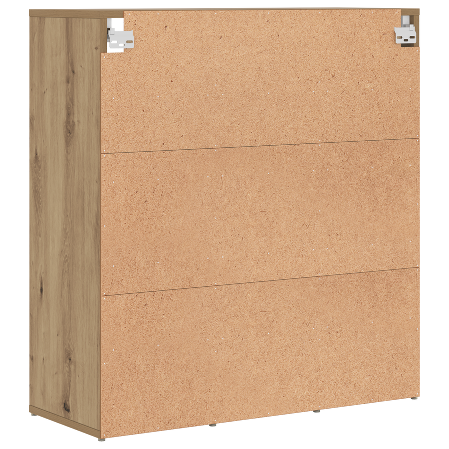 Schoenenkast Ambachtelijk eiken 52.5 x 30 x 50 cm Bewerkt hout