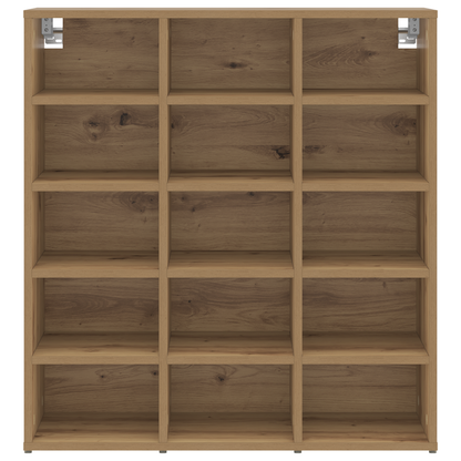 Schoenenkast Ambachtelijk eiken 52.5 x 30 x 50 cm Bewerkt hout