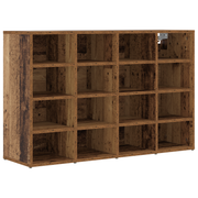 Schoenenkast 103x30x67 cm bewerkt hout