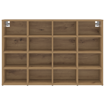 Schoenenkast Ambachtelijk eiken 52.5 x 30 x 50 cm Bewerkt hout