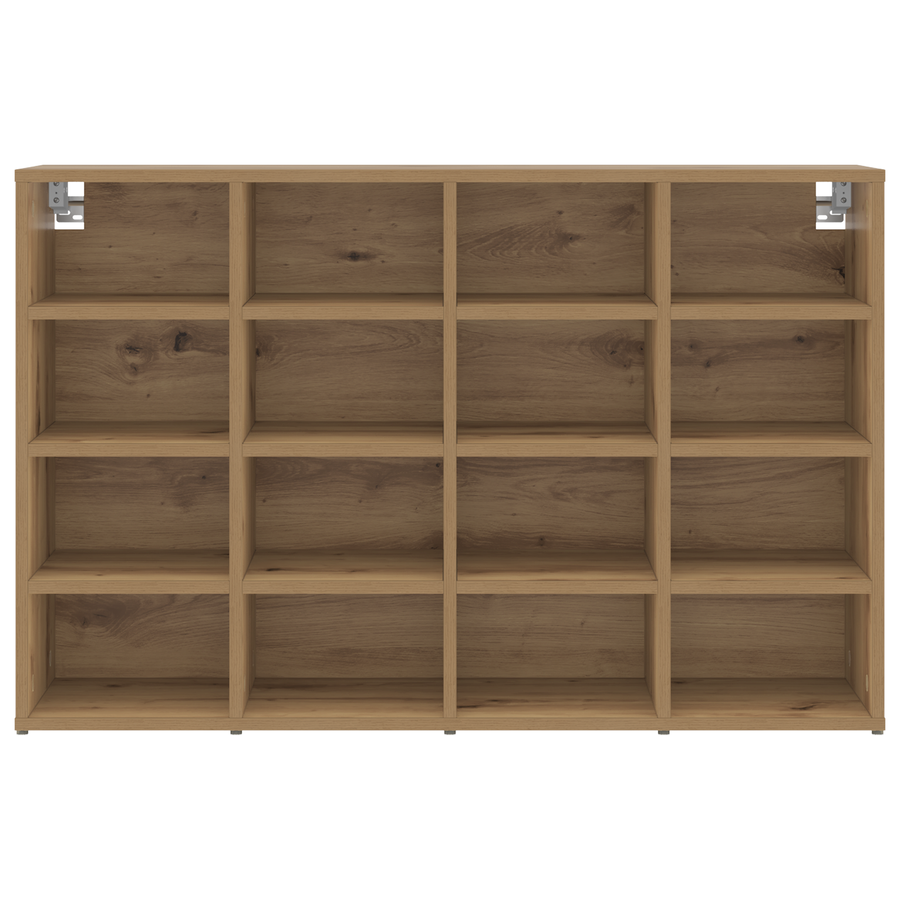 Schoenenkast Ambachtelijk eiken 52.5 x 30 x 50 cm Bewerkt hout