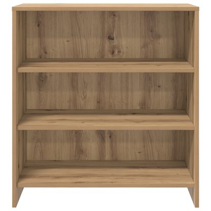 Sideboard Massief Eiken 70x41x75 cm Bewerkt Hout