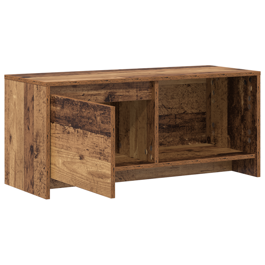 TV-stand Oud hout Bewerkt hout