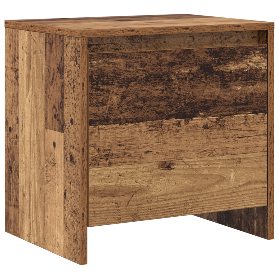 Nachtkastje Oud hout 45 x 34 x 44.5 cm Bewerkt hout