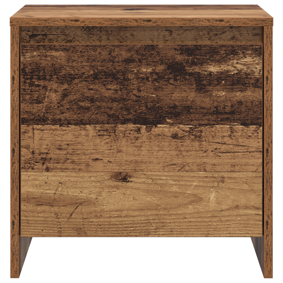Nachtkastje Oud hout 45 x 34 x 44.5 cm Bewerkt hout