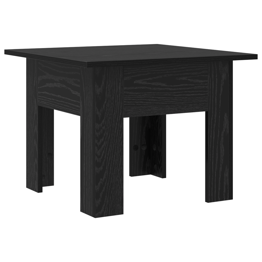 Salontafel Zwart eiken 55 x 55 x 42 cm
