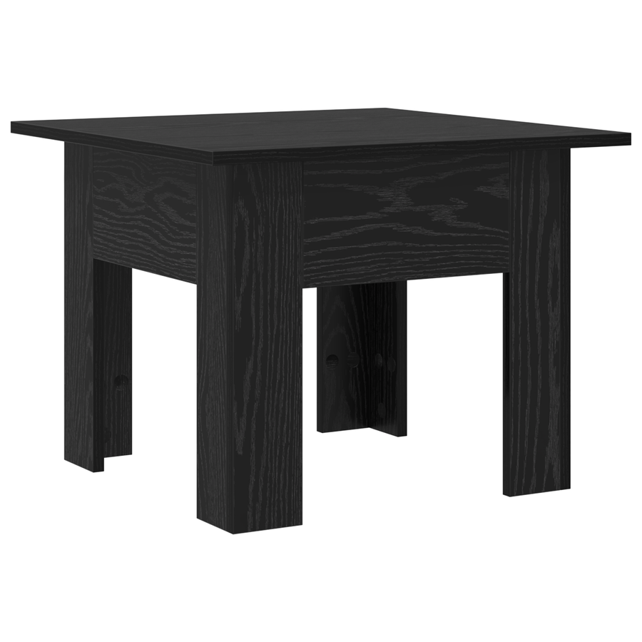 Salontafel Zwart eiken 55 x 55 x 42 cm